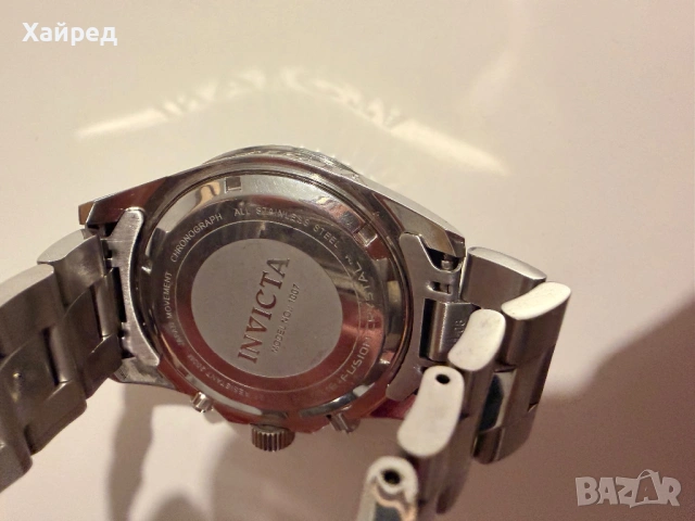 Мъжки Часовник INVICTA 1007, снимка 5 - Мъжки - 53972747