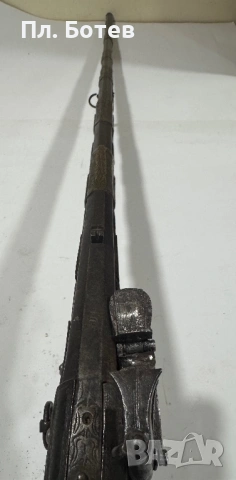 Стара кремъчна пушка Арнаутка, снимка 7 - Антикварни и старинни предмети - 53155941