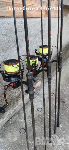  Комплект 3 пръчки FL STRATEGIST 300 3.75LIBRI. 3 Макари FL YF 9000., снимка 9 - Въдици - 53999311