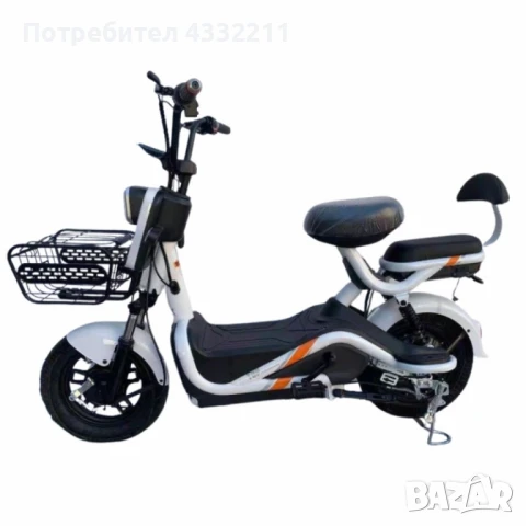 Електрически велосипед motor9 48V12AH – Максимална скорост 45 км/ч, 500W , снимка 3 - Велосипеди - 50441932