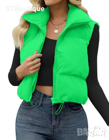 🖤🤍 ЕЛЕГАНТЕН ДАМСКИ ЕЛЕК –🌈 в 10-Цвята 🌈 | STBoutique 🤍🖤, снимка 12 - Елеци - 52332521