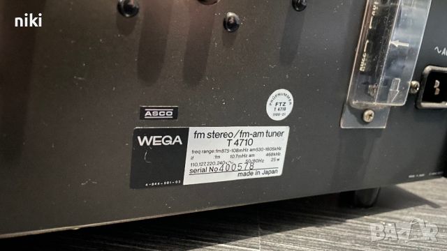 Sony Wega V4810 & T4710, снимка 6 - Ресийвъри, усилватели, смесителни пултове - 46743457