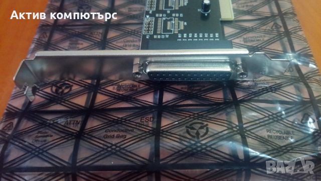 Преходник Карта PCI към Parallel port DB25 F, снимка 2 - Други - 46744851