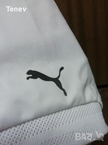Puma Porsche Design Polo оригинална бяла мъжка поло тениска фланелка Пума Порше , снимка 6 - Тениски - 53088935
