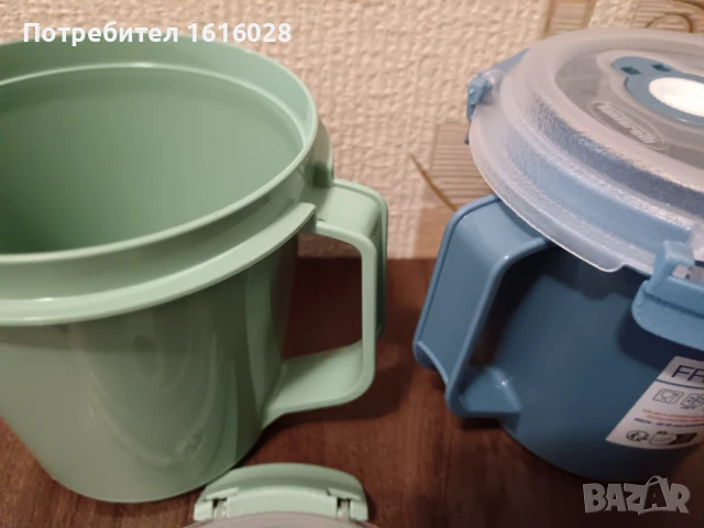 FRESH SYSTEM Кутия за обяд/чаша за супа,готвено м.TONTARELLI., снимка 14 - Кутии за храна - 51262452