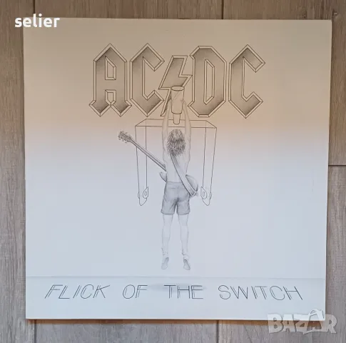 AC/DC – Flick Of The Switch Издание:Scandinavia 1983г Едно по рядко издание и днес го пускам на пром, снимка 1 - Грамофонни плочи - 48984914