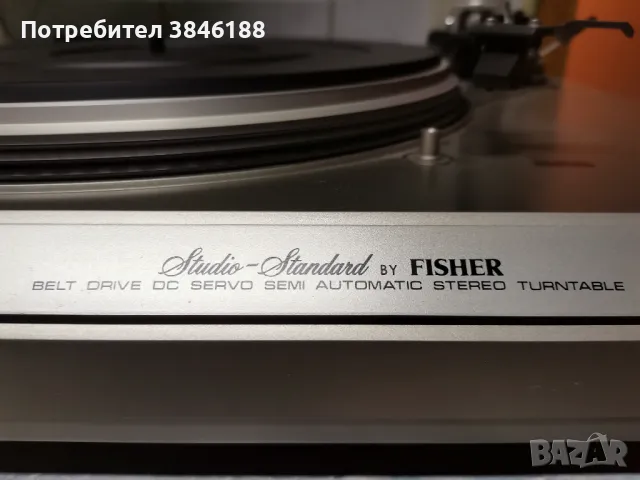 Fisher MT 6410 Semi-Automatic Turntable  , снимка 4 - Грамофони - 50058665