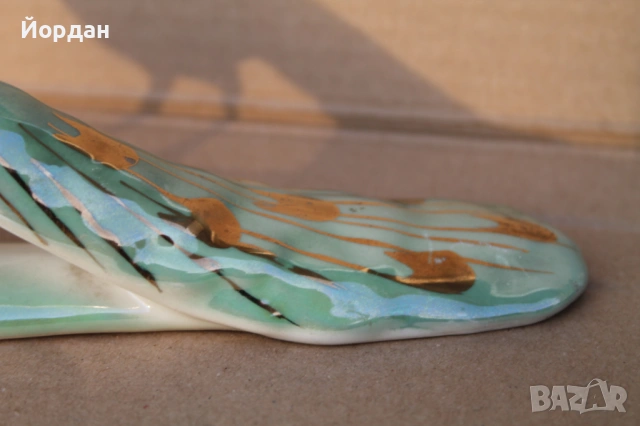 Порцеланов паун гр.Разград, снимка 5 - Колекции - 53877412