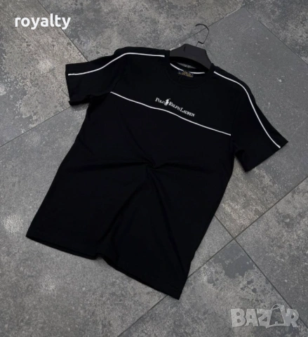 Polo Ralph Lauren Нова Черна Мъжка Тениска 