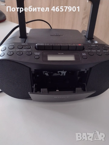 радиокасетофон с диск Сони, снимка 5 - Радиокасетофони, транзистори - 54204066