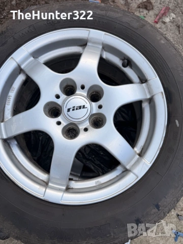 Продавам джанти 5х112 15 цола за vw rial, снимка 4 - Гуми и джанти - 53860612