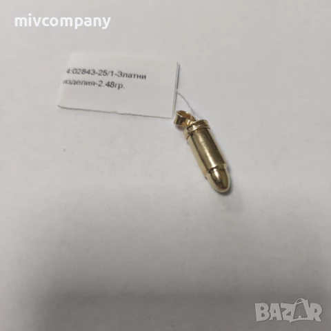 Златна Висулка 2.48гр, снимка 1