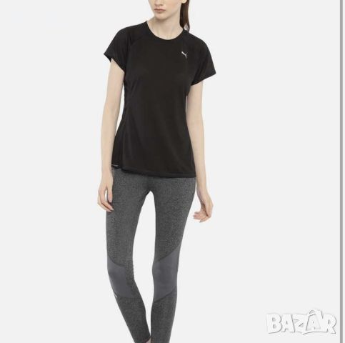Puma дамска тениска черна с Dry Cell технология, снимка 5 - Тениски - 46068502