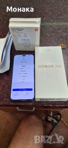 Gsm Honor 200 Lite 256Gb/8Gb. Нов!!Гаранция!!, снимка 1 - Други - 46369967