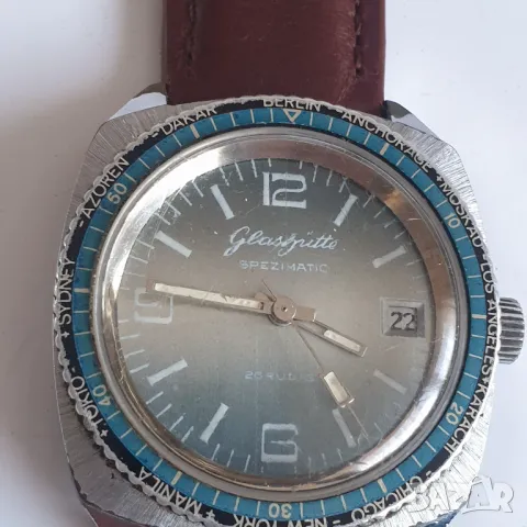 GUB Glashütte Spezimatic Automatic, снимка 8 - Антикварни и старинни предмети - 48557302