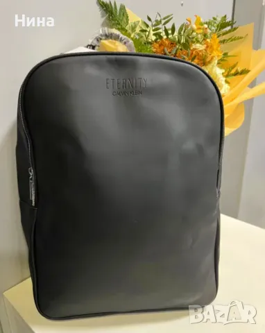 Кожена раница Calvin Klein Eternity 🎒 , снимка 3 - Раници - 49830731