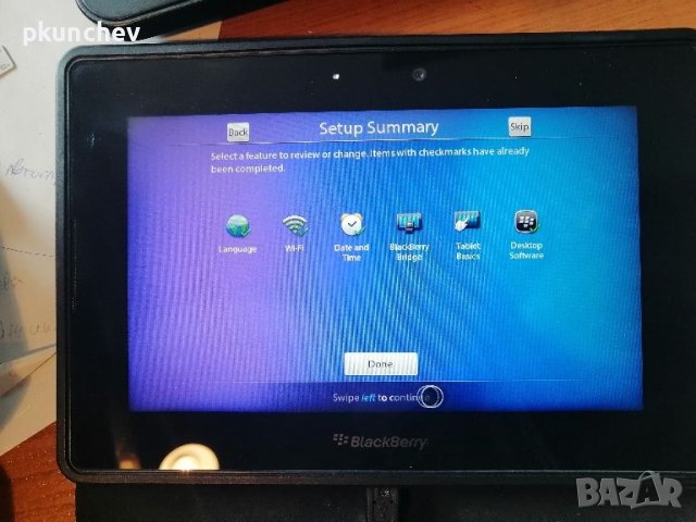 Таблет BlackBerry Playbook 64GB, черен, снимка 2 - Таблети - 45314432