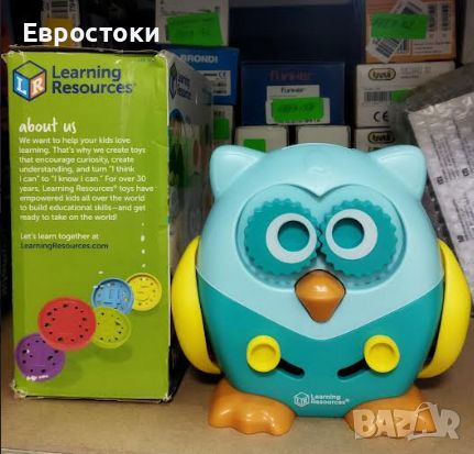 Детска играчка за фина моторика Сова - Learning Resources Hoot the Fine Motor Owl, снимка 8 - Образователни игри - 45919791