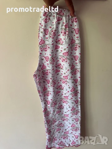 Пижама крепон къс ръкав 7/8 панталон Ареал Areal, снимка 4 - Пижами - 50871054