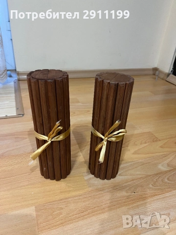 Дървена кутия, цилиндър 2 бр., снимка 7 - Други - 53784962