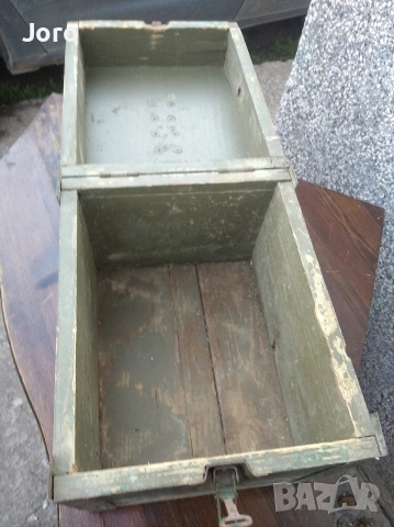 стара военна кутия, снимка 4 - Антикварни и старинни предмети - 54230352