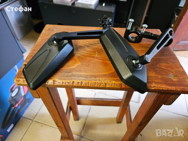 Огледало за обратно виждане за велосипед, ляво и дясно странични огледала за мотоциклет., снимка 7 - Аксесоари за велосипеди - 51962441