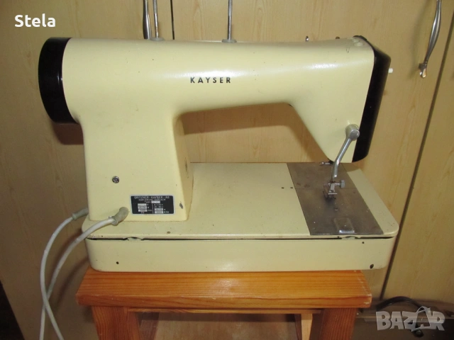 немска шевна машина KAYSER  - за части, снимка 2 - Други машини и части - 53834642