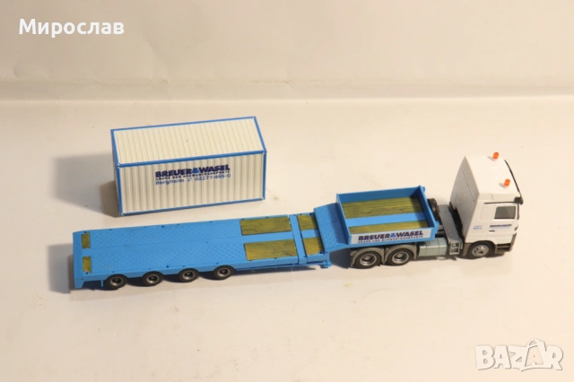 ALBEDO H0 1/87 MERCEDES ACTROS КАМИОН МОДЕЛ ВЛЕКАЧ TIR, снимка 8 - Колекции - 53764098