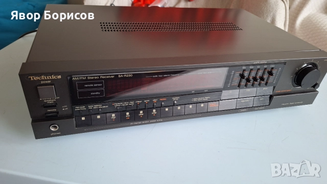 Резервиран-Technics AM/FM Stereo Receiver SA‑R230 + оригинално дистанционно Technics EUR64758, Japan, снимка 3 - Ресийвъри, усилватели, смесителни пултове - 52795875