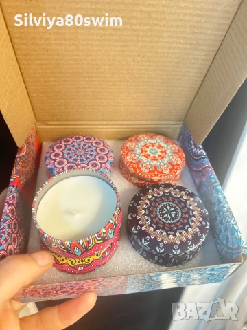 Дамски портфейл+чанта в едно +подарък ароматна свещ, снимка 8 - Портфейли, портмонета - 52329431