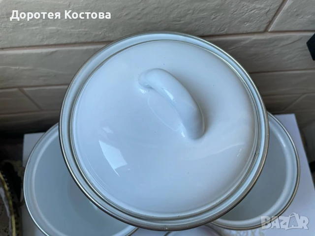 ROYAL ALBERT красиви метални тенджерки от Англия, снимка 5 - Антикварни и старинни предмети - 50812214