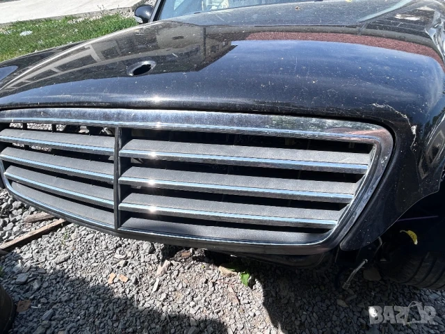 решетка преден капак мерцедес ц класа w203 c class facelift маска капак, снимка 2 - Части - 50574759