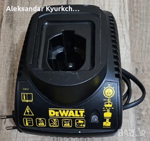 Dewalt винтоверт батерия зарядно плюс фенер, снимка 5 - Винтоверти - 49939498