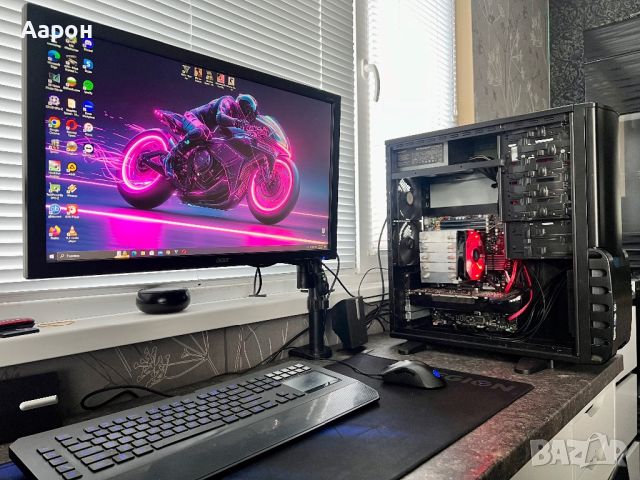 Retro Gaming PC / 8x3.20Ghz / 16GB Ram / SSD / Nvidia , снимка 1 - Геймърски - 46052583