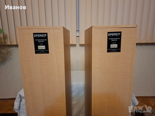 Energy Connoisseur C7 speakers, снимка 9 - Тонколони - 52775836