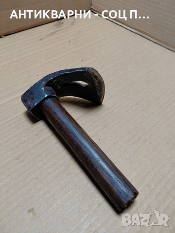 Соц Стар Ръчно Кован Дърводелски Инструмент За Дълбане 0.640кг. НОМЕР 757., снимка 9 - Антикварни и старинни предмети - 54220750