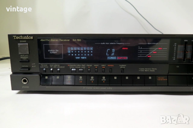 Technics SA-160, снимка 2 - Ресийвъри, усилватели, смесителни пултове - 53496862