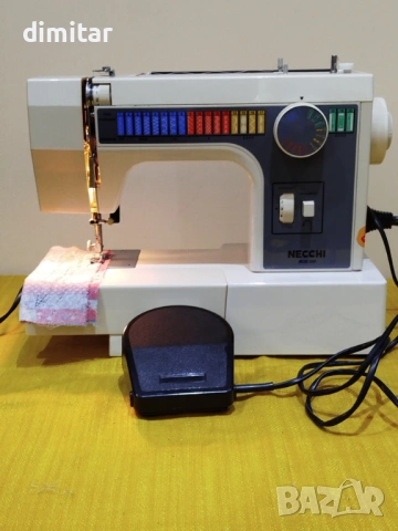 Метална шевна машина NECCHI 559, снимка 11 - Шевни машини - 54262718