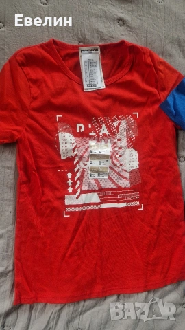 2 тениски за момиче 7-8години, снимка 2 - Детски тениски и потници - 53980850