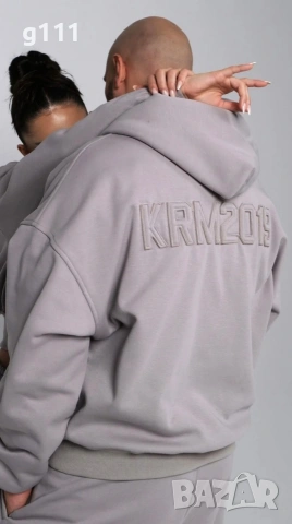 Karma Нов мъжки екип в сиво и черно, снимка 3 - Спортни дрехи, екипи - 53933698