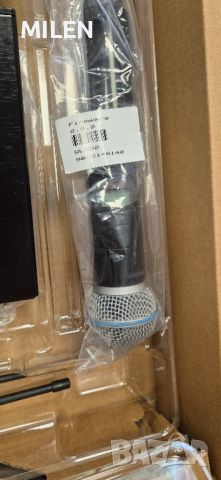 Оригинален микрофон Shure  Beta 58,  QLXD4. , снимка 6 - Други - 46248128
