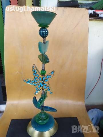 Уникален свещник Lalo, снимка 1