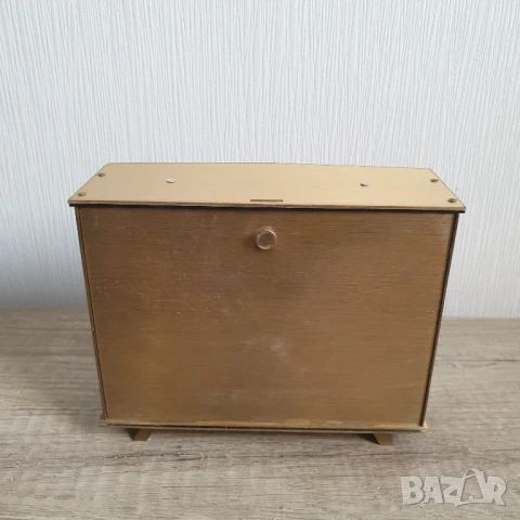 Стар бронзов настолен часовник Diehl Electro, снимка 6 - Антикварни и старинни предмети - 50586948
