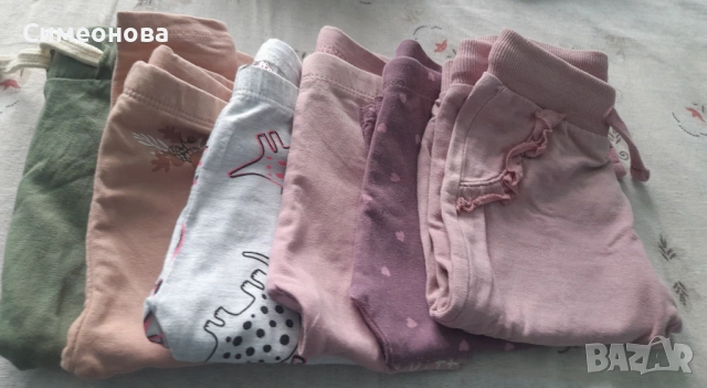 6 броя долнища размер74