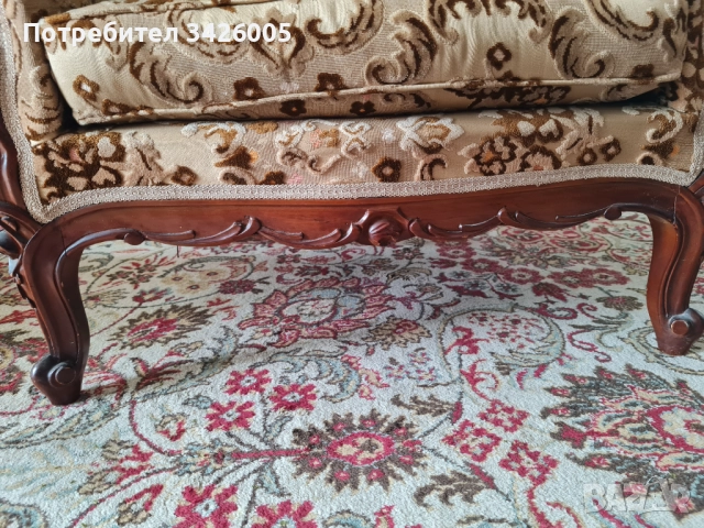Продавам холова гранитура - барок, снимка 7 - Дивани и мека мебел - 51929436