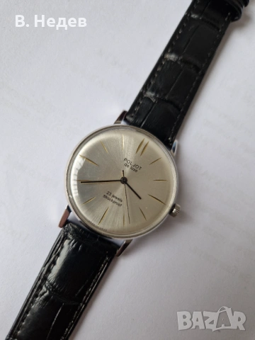 POLJOT de luxe, 23 jewels, 2209, стоманен корпус! USSR, Нов часовник!