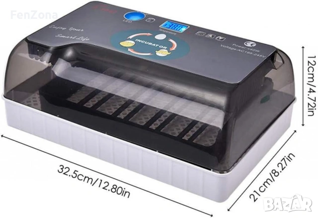 Автоматичен инкубатор за 12 яйца – Лесен за употреба YZ9-12