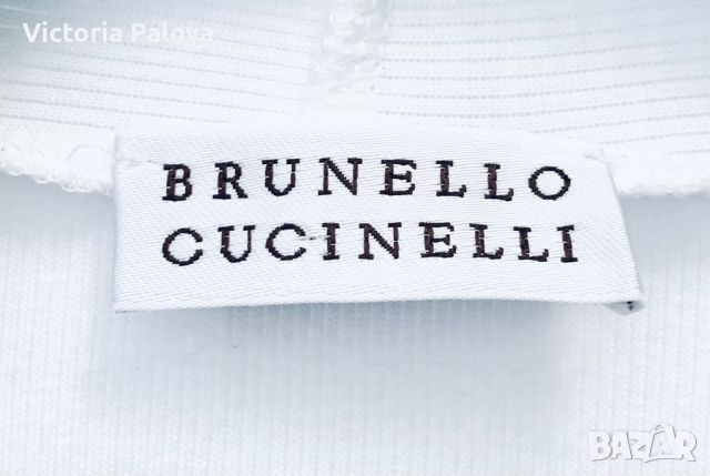 LUXURY блуза BRUNELLO CUCINELLI, снимка 12 - Корсети, бюстиета, топове - 46568090