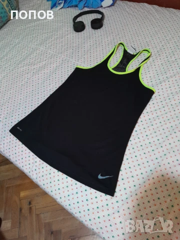 Оригинален Потник Nike Dry Fit-L, снимка 2 - Тениски - 51394766