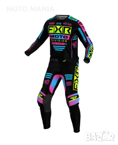 FXR Podium Gladiator 2024 MX Kit Combo Black/Candy, снимка 1 - Спортна екипировка - 48788500